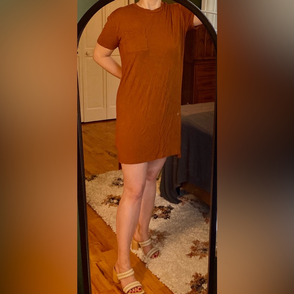 Burnt Orange Dress